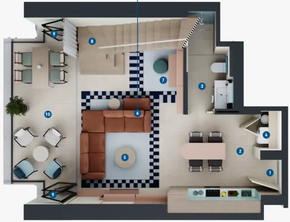 1 Bedroom apartments - Rove Home Dubai Marina