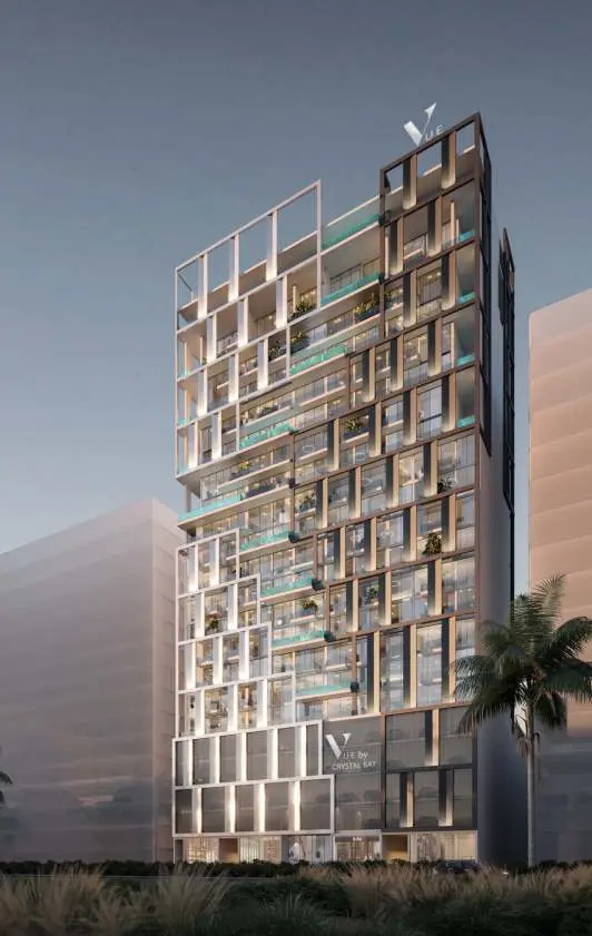 Vue by Crystal Bay in Jumeirah Village Circle (JVC) by Crystal Bay Development - Exterior Image 2
