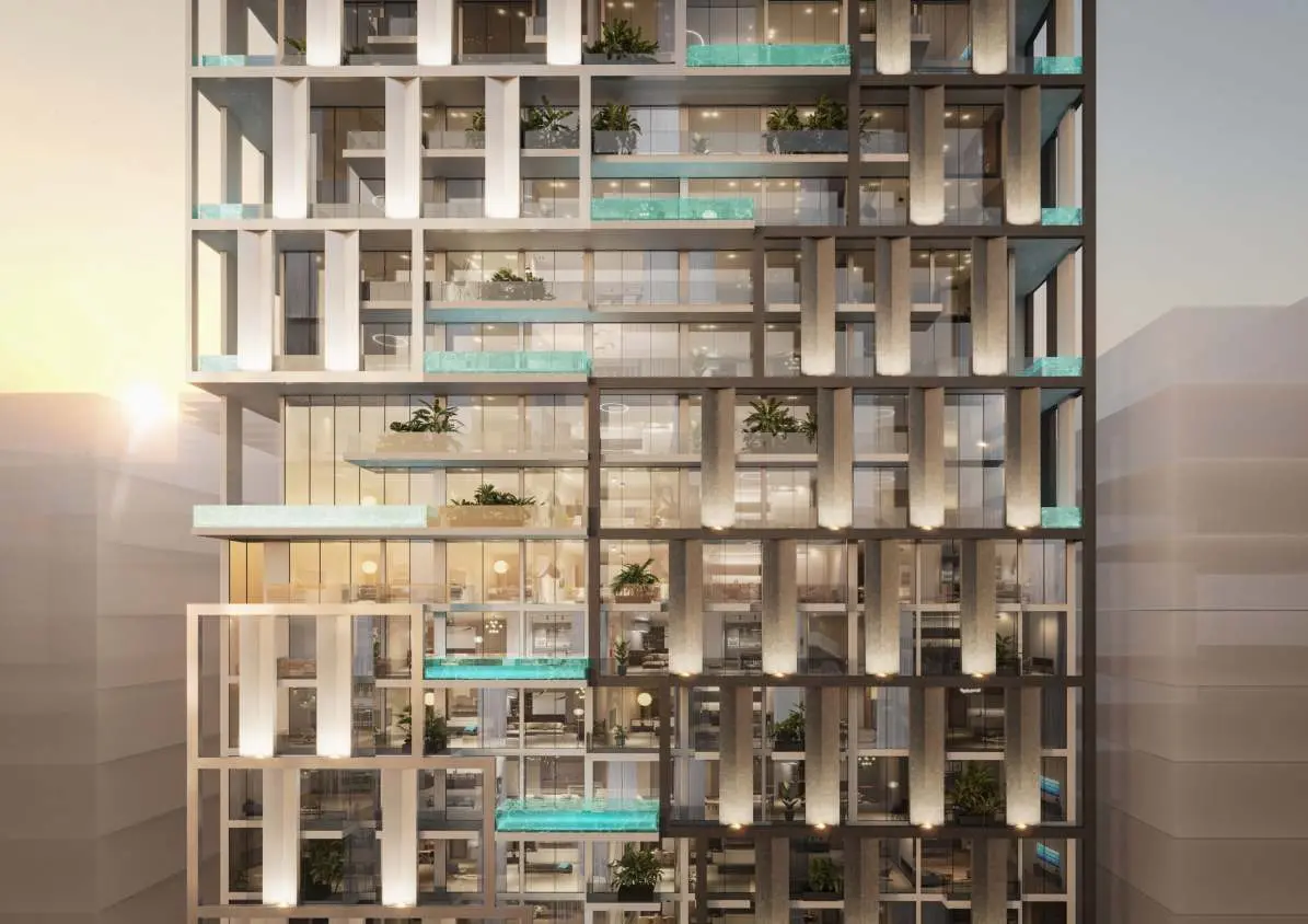 Vue by Crystal Bay in Jumeirah Village Circle (JVC) by Crystal Bay Development - Exterior Image 3