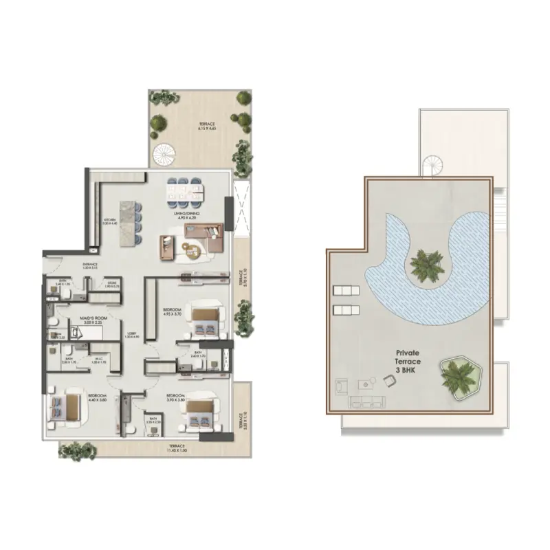 3 bedroom