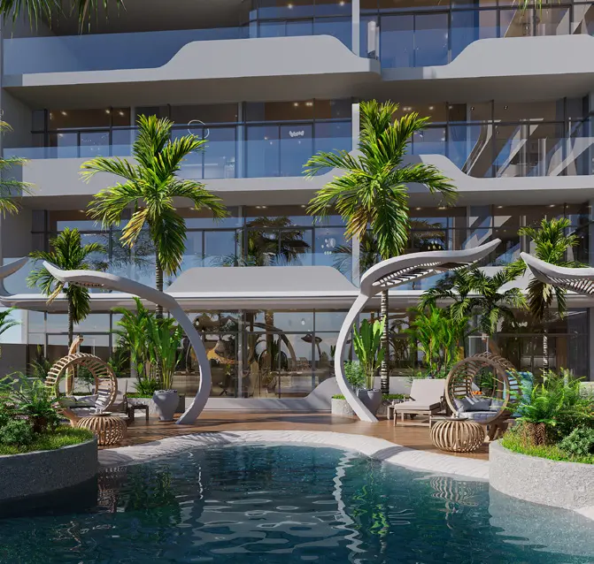 99 Parkplace in Jumeirah Village Circle (JVC) by Tabeer Real Estate Development LLC - Exterior Image 3