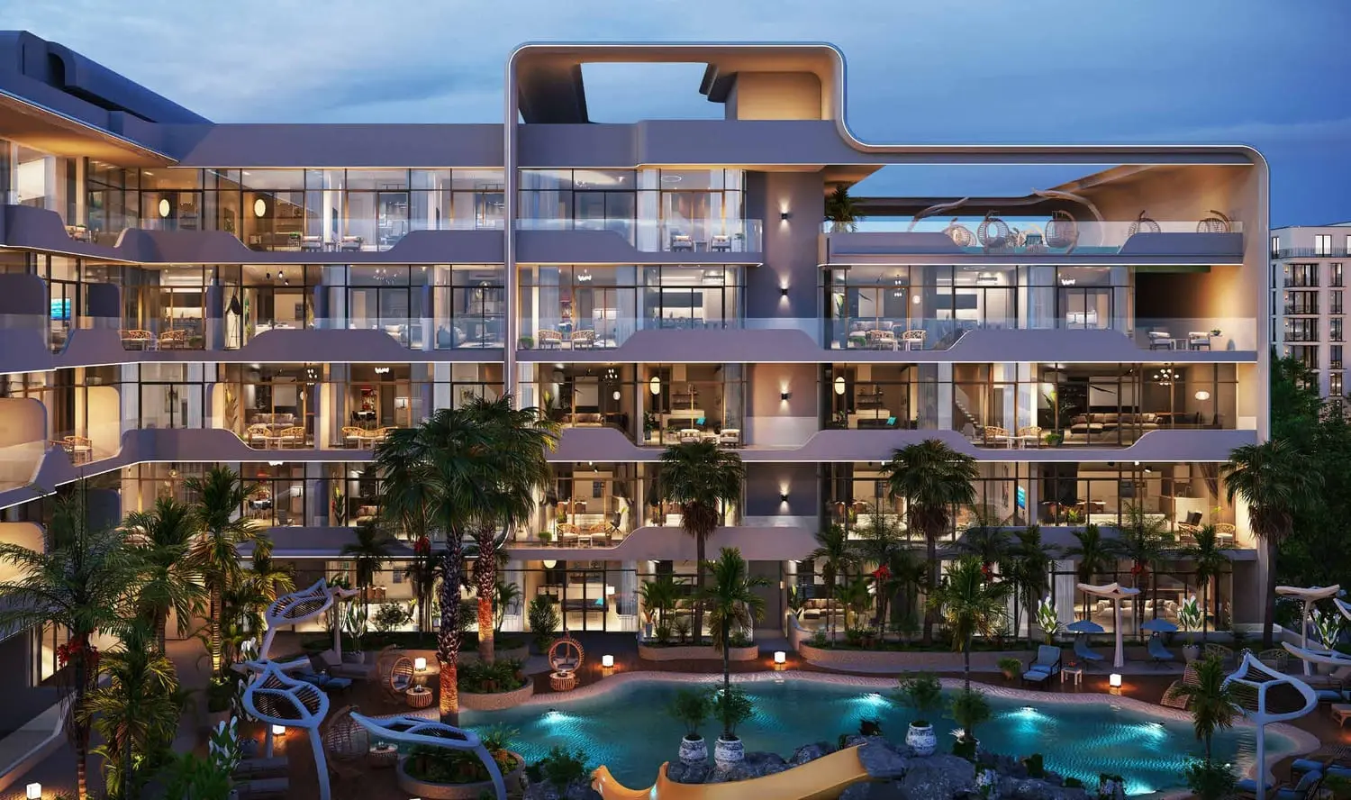99 Parkplace in Jumeirah Village Circle (JVC) by Tabeer Real Estate Development LLC - Exterior Image 5