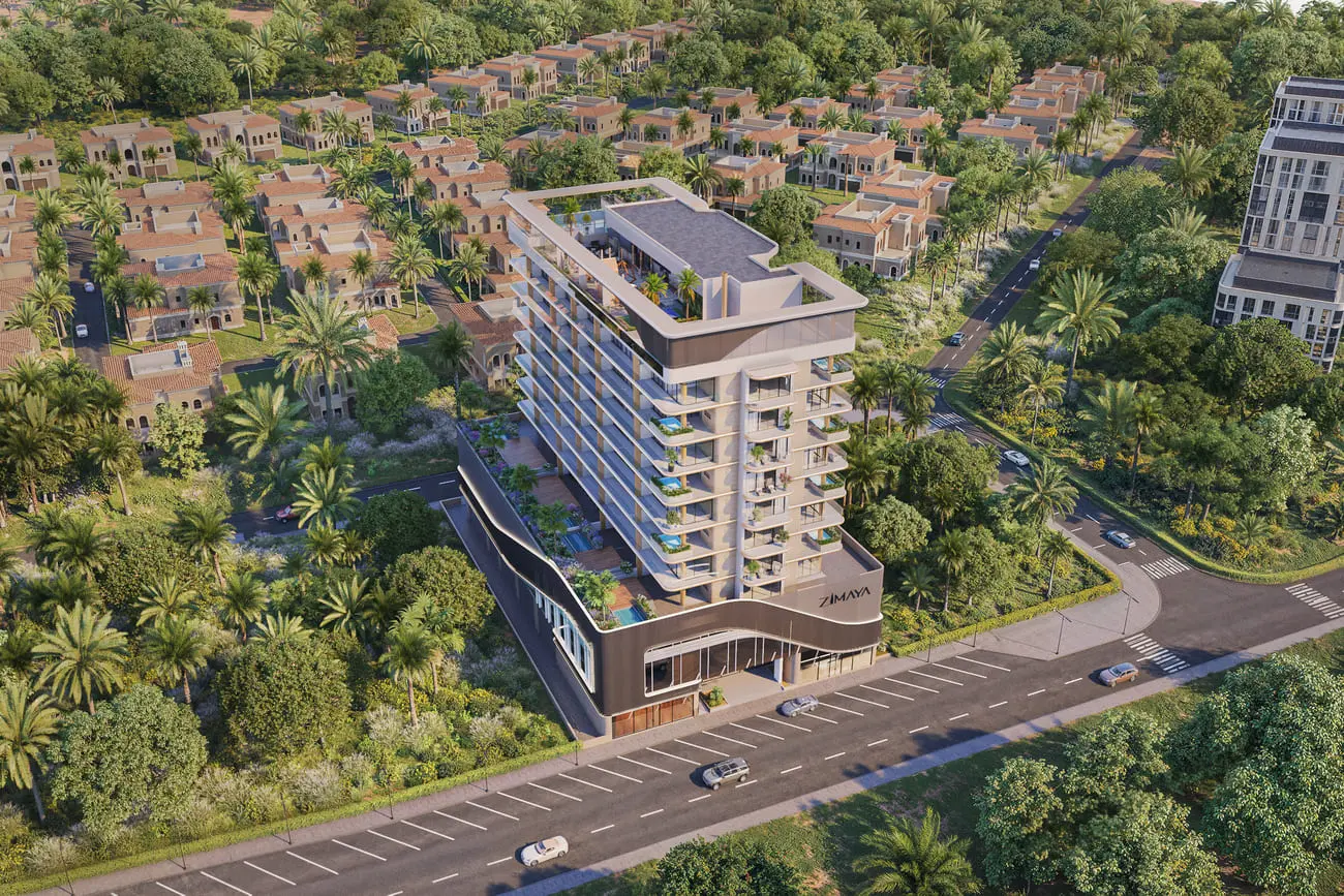 Celeste Heights in Al Furjan by Zimaya Properties - Exterior Image 1
