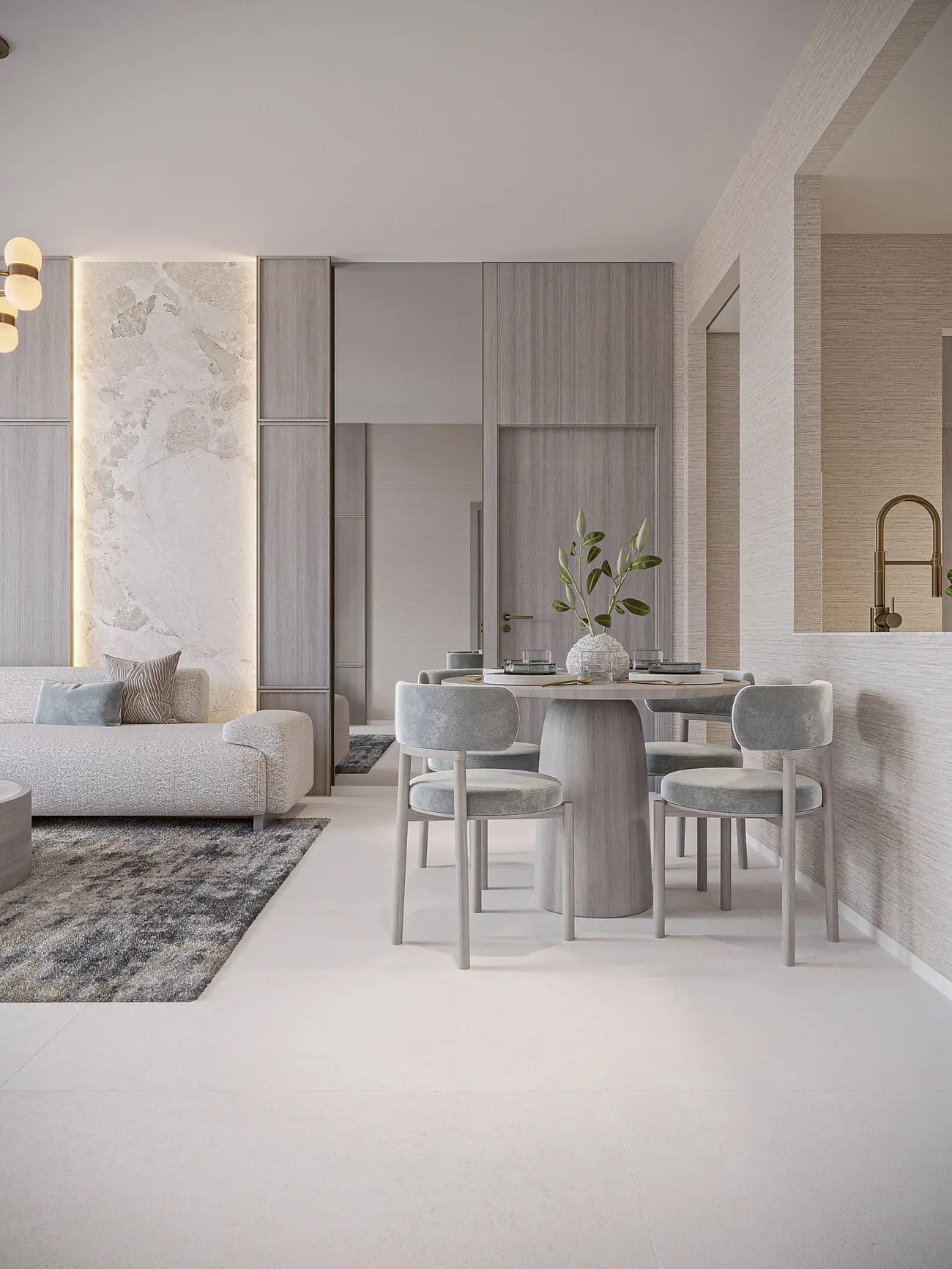 Celeste Heights in Al Furjan by Zimaya Properties - Interior Image 1