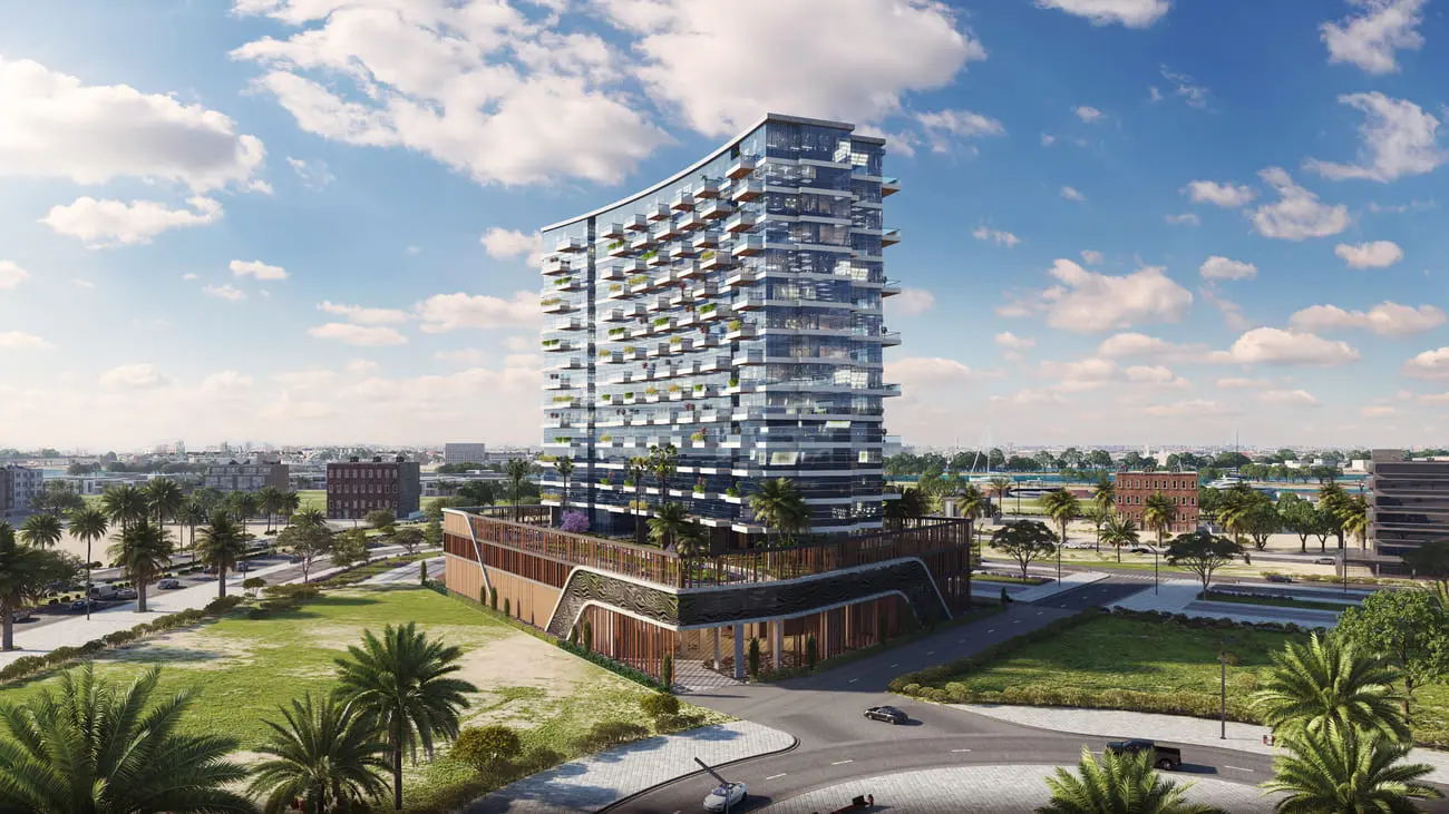 Ocean Tower in Dubai Islands by AAA Real Estate Development - Exterior Image 3