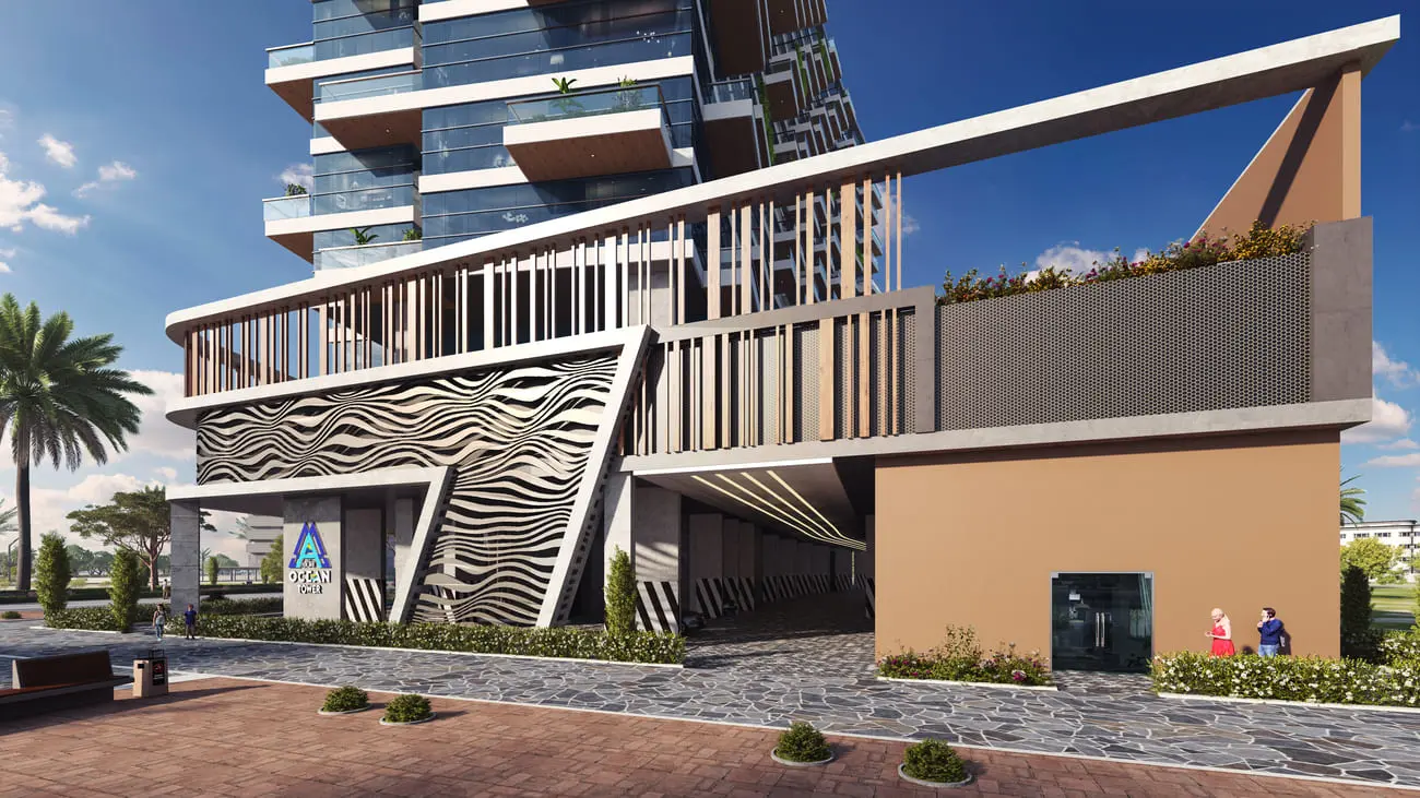 Ocean Tower in Dubai Islands by AAA Real Estate Development - Exterior Image 4