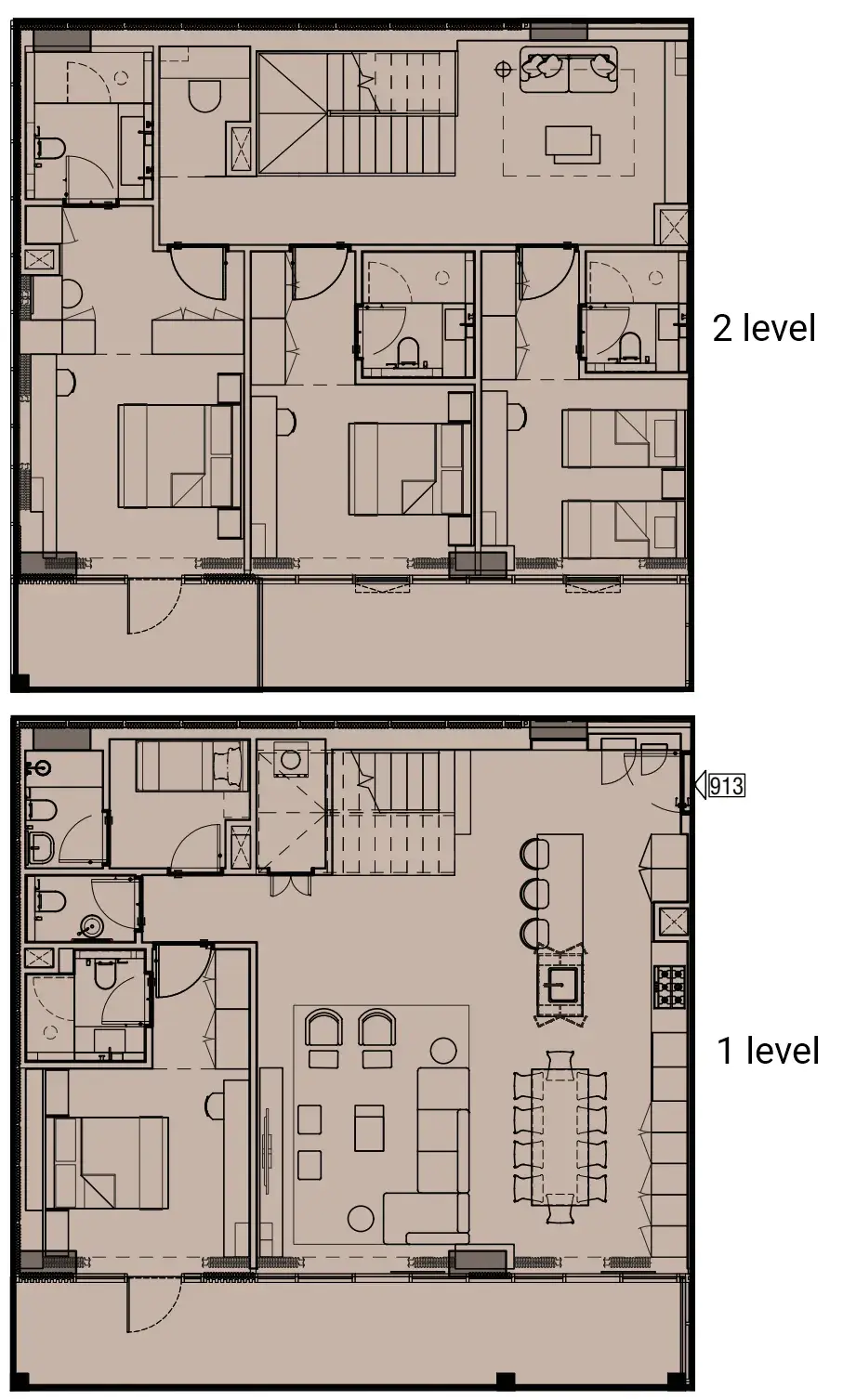 4 Bedrooms duplex - Wynwood by Imtiaz