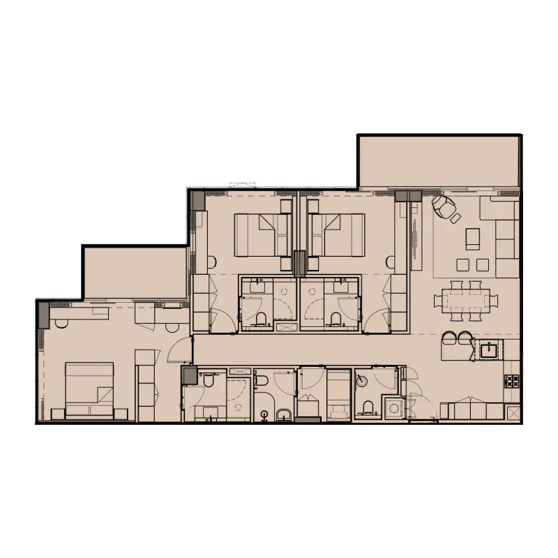 3 bedroom Apartments -  Wynwood by Imtiaz