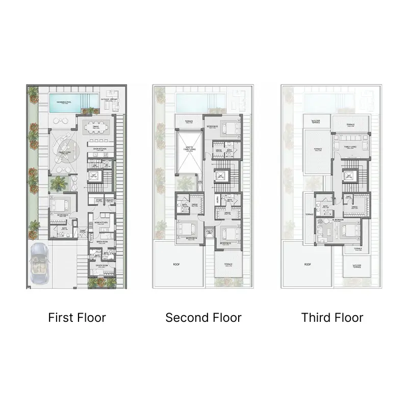 5 bedroom+pool Villa -  Selora Residences