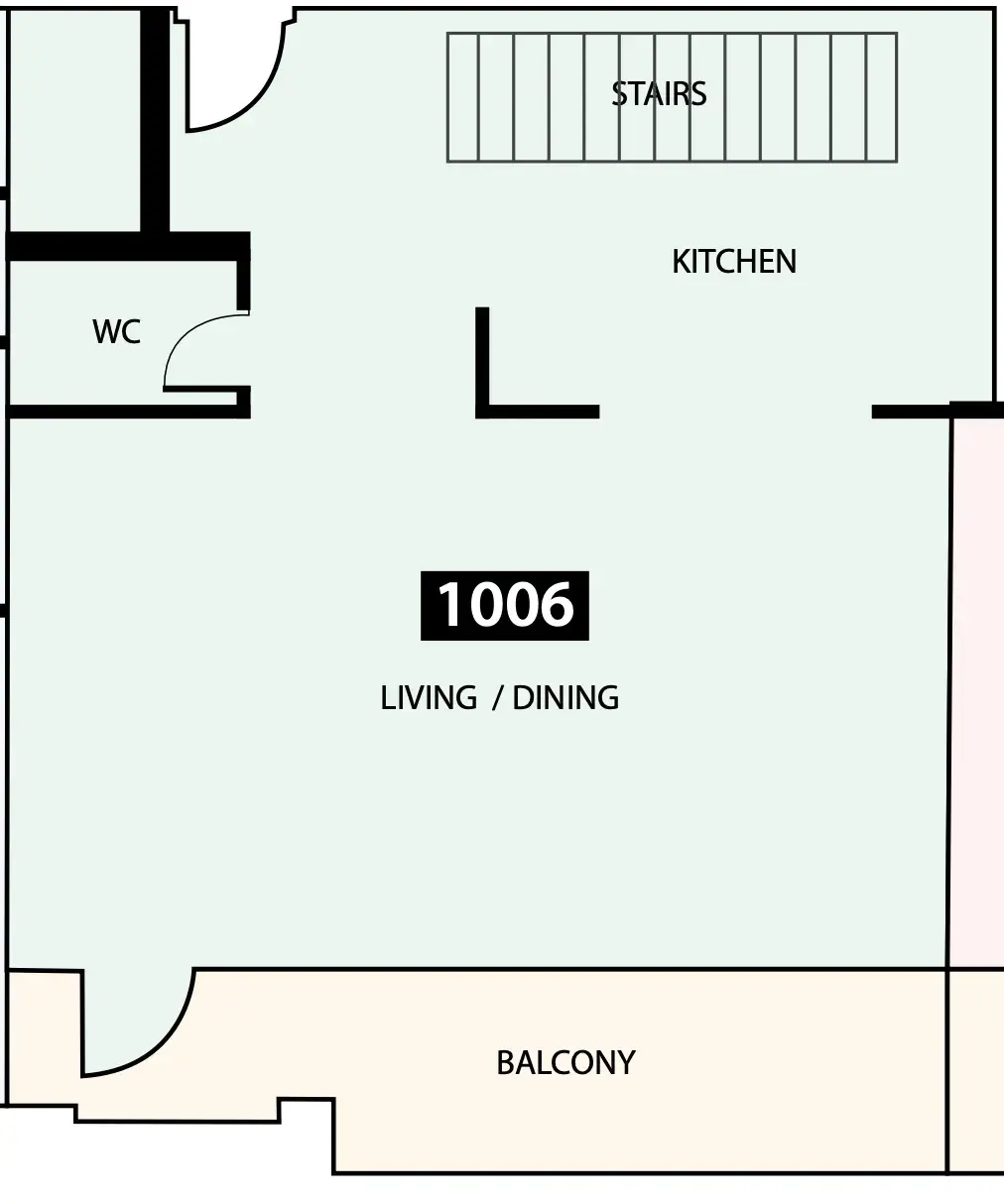 2 Bedrooms apartments - Paradise View 1