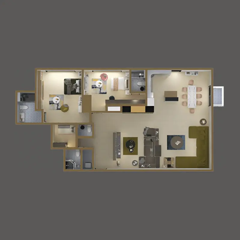 2 bedroom