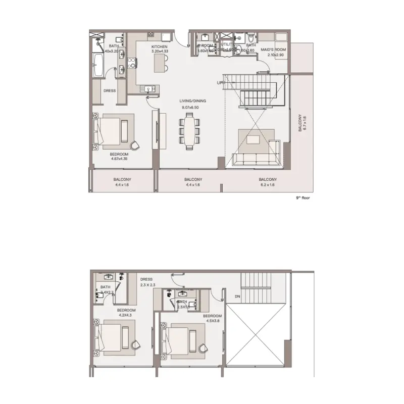 3 bedroom