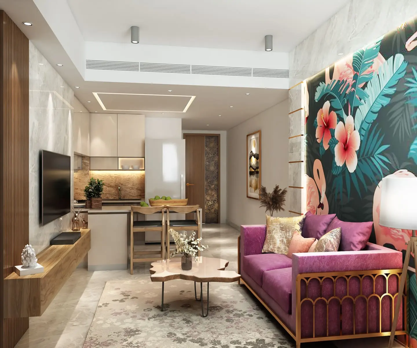 Tranquil Wellness Tower in Jumeirah Village Triangle by Wellcube.life - Interior Image 13