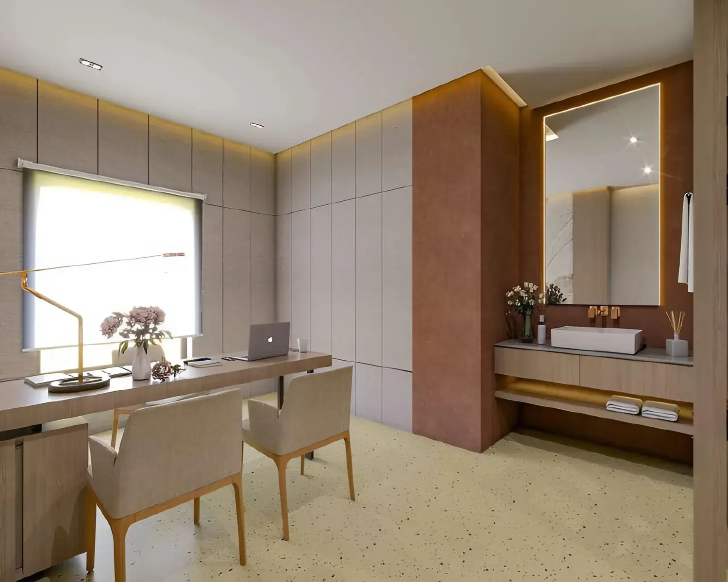 Tranquil Wellness Tower in Jumeirah Village Triangle by Wellcube.life - Interior Image 15