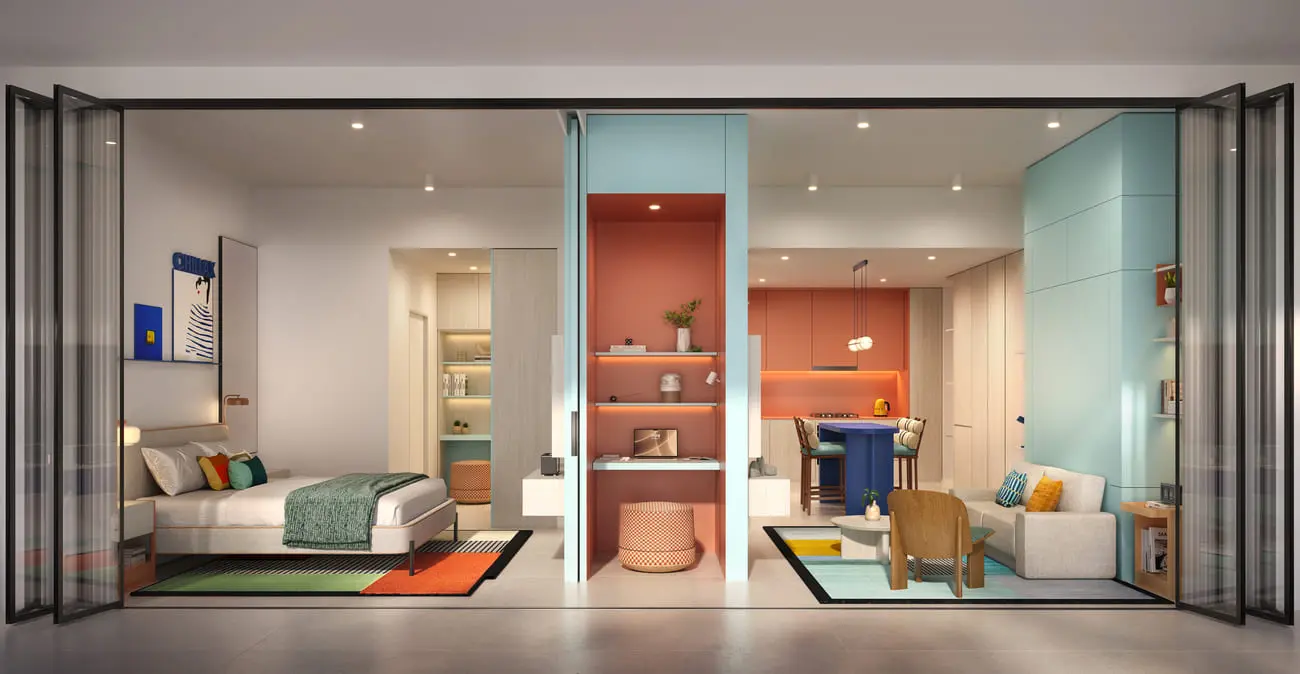 Rove Home Dubai Marina in Dubai Marina by Irth Development - Interior Image 7