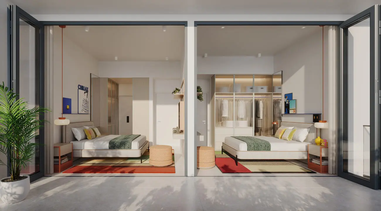 Rove Home Dubai Marina in Dubai Marina by Irth Development - Interior Image 13