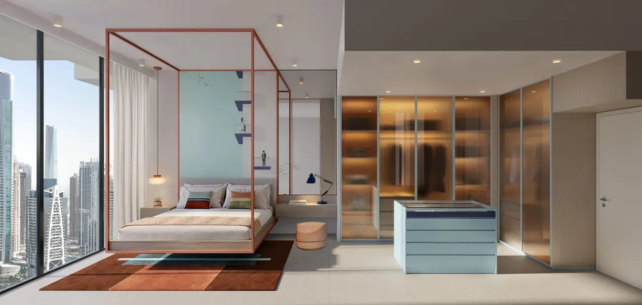Rove Home Dubai Marina in Dubai Marina by Irth Development - Interior Image 19