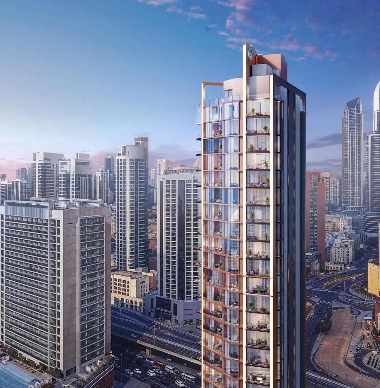 Velor Penthouses in Downtown Dubai by Ginco Properties - Exterior Image 2