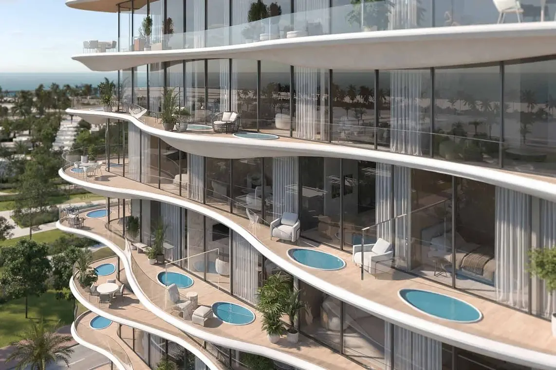 Agua Residences in Dubai Islands by Citi Developers - Exterior Image 3