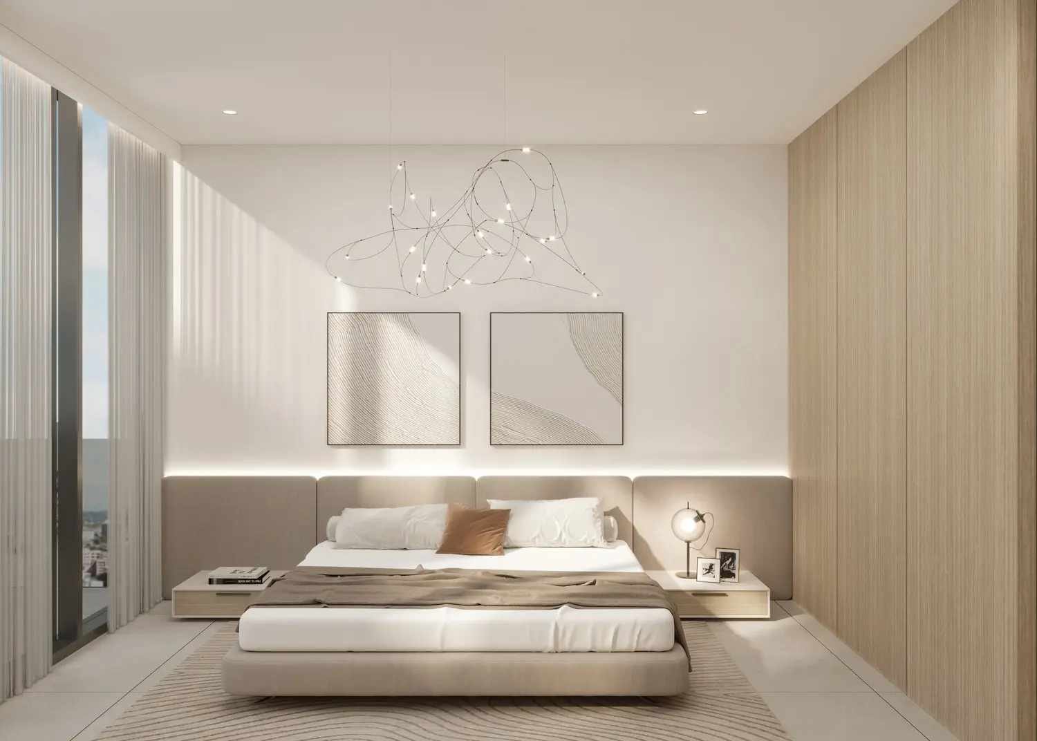 Gharbi 1 Residences in Arjan by Rabdan Developments - Interior Image 3