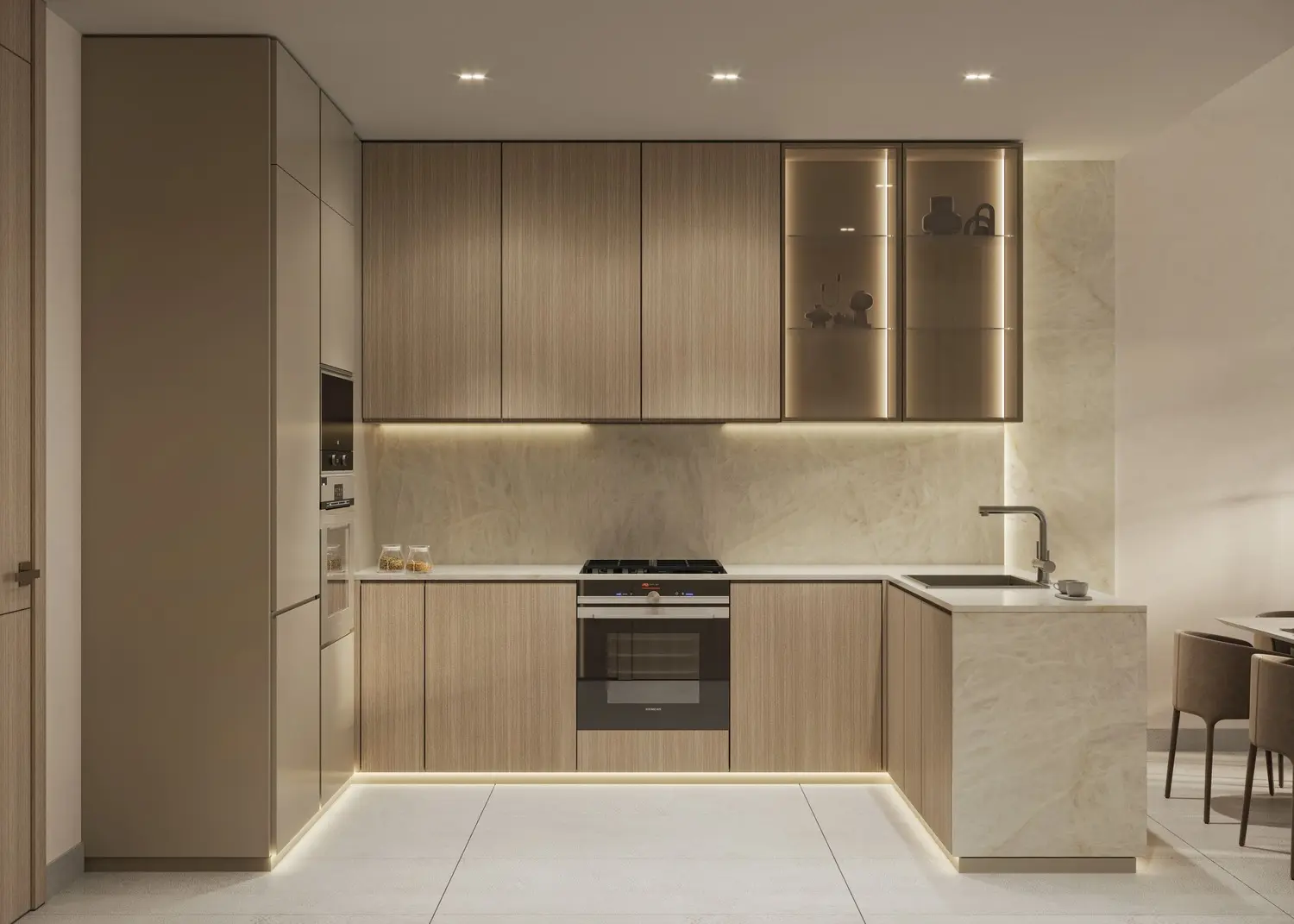Gharbi 1 Residences in Arjan by Rabdan Developments - Interior Image 5