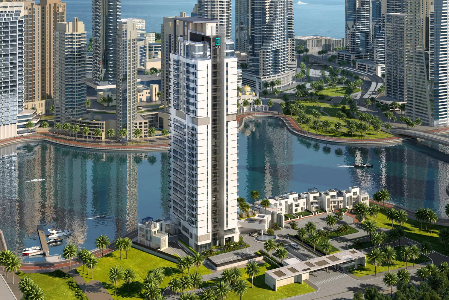 LIV Waterside in Dubai Marina by LIV - Exterior Image 3
