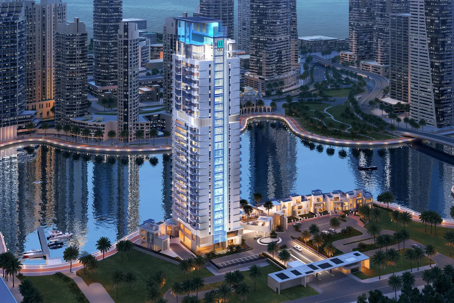 LIV Waterside in Dubai Marina by LIV - Exterior Image 10