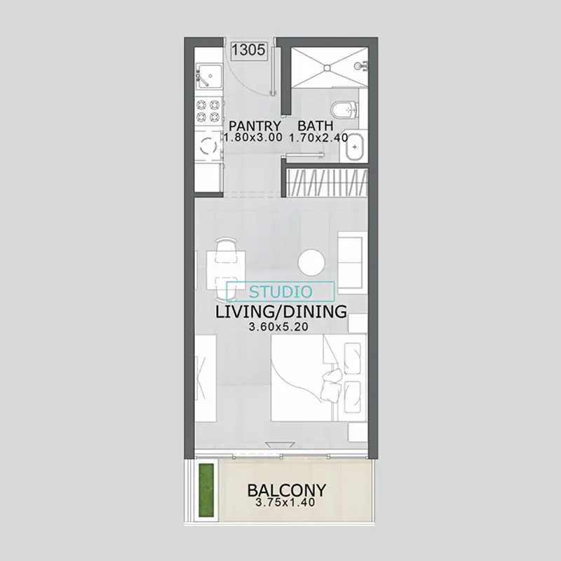 Studio Apartments -  Floarea Skies