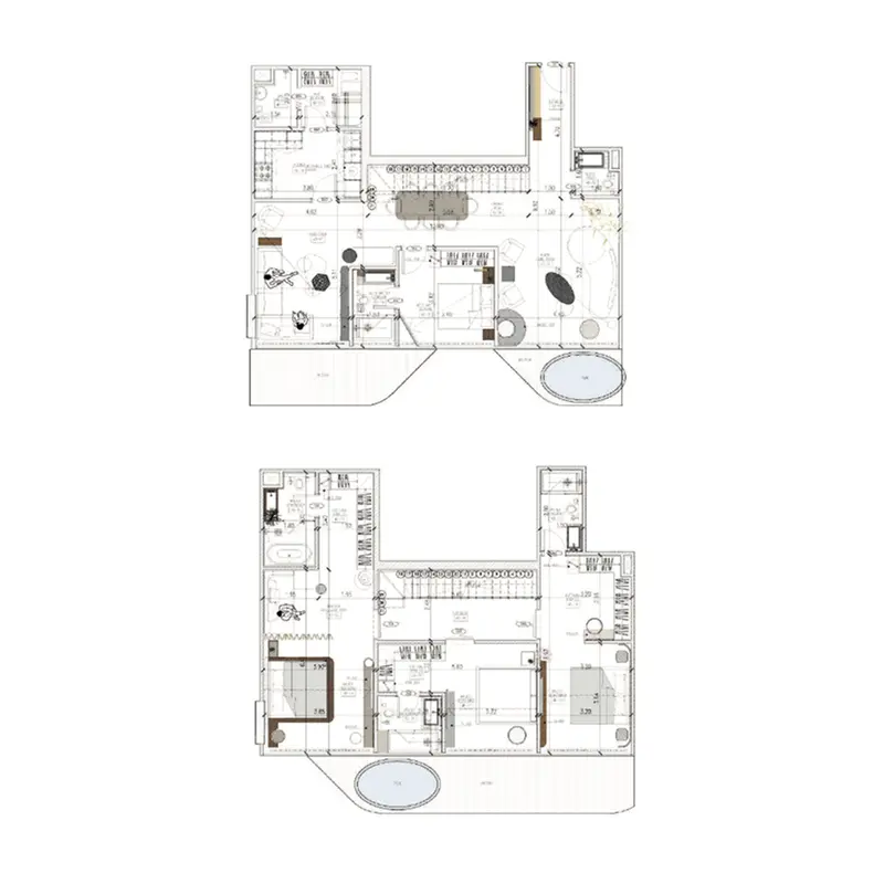 4 bedroom Duplex Penthouse -  Arya Residences