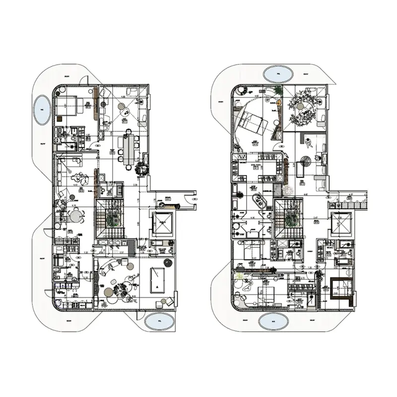 5 bedroom Duplex Penthouse -  Arya Residences