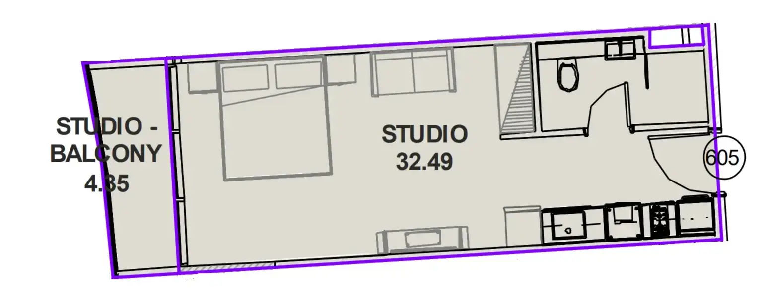 Studio apartments - Lucky Oasis Residence