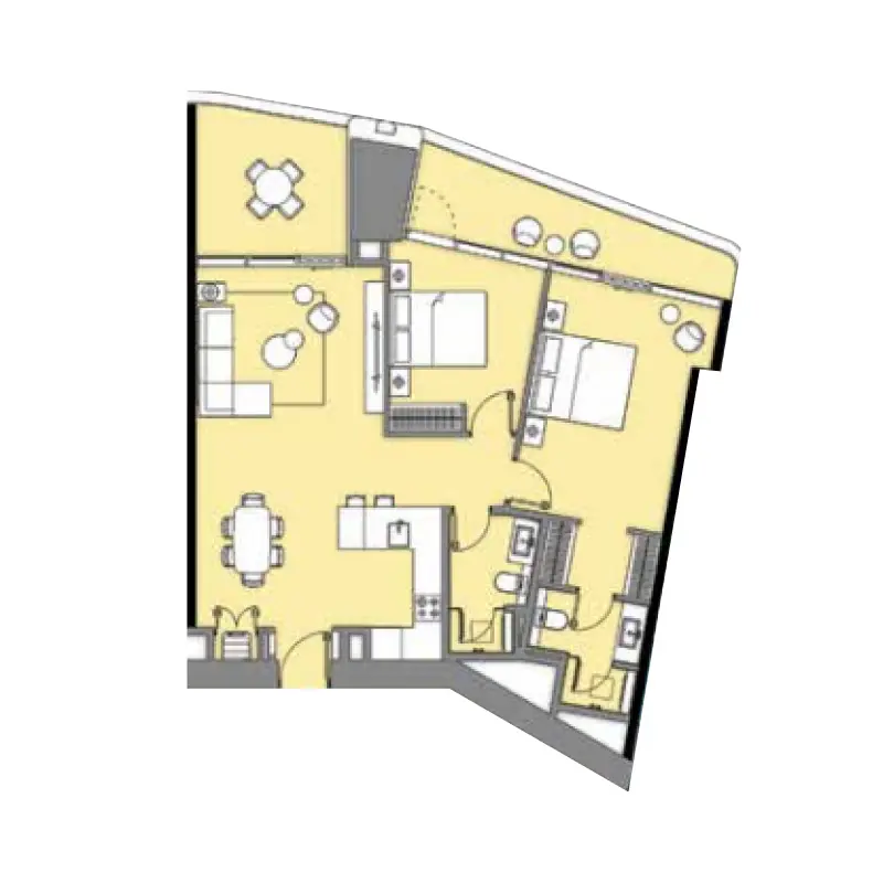 2 bedroom