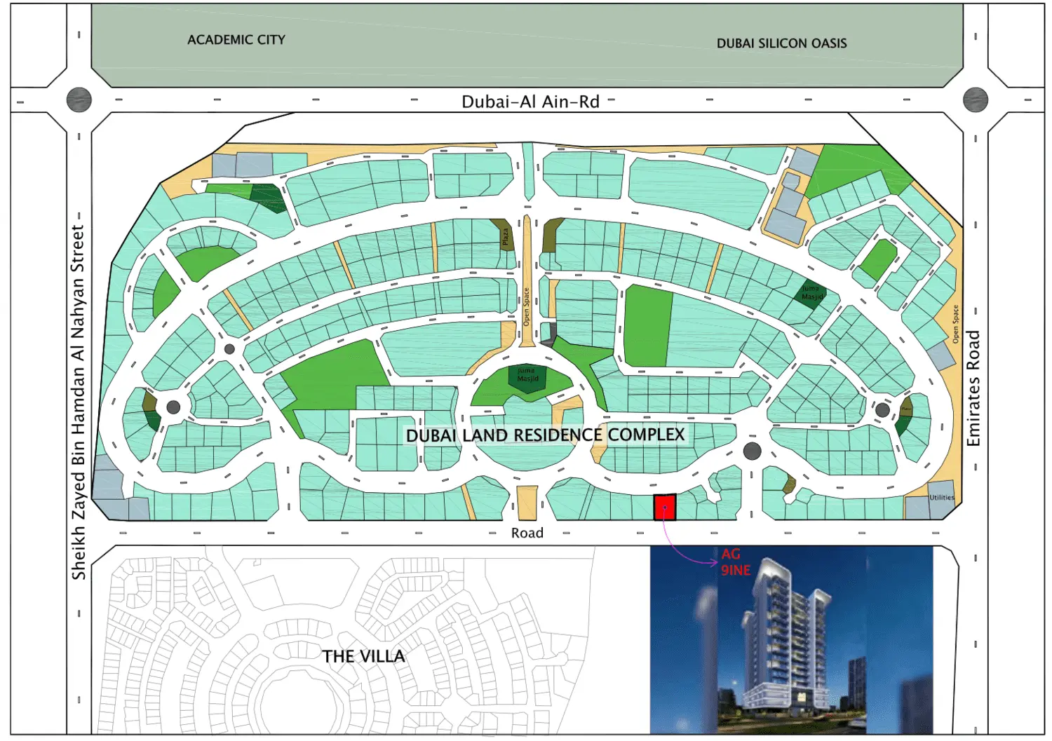AG 9ine master plan