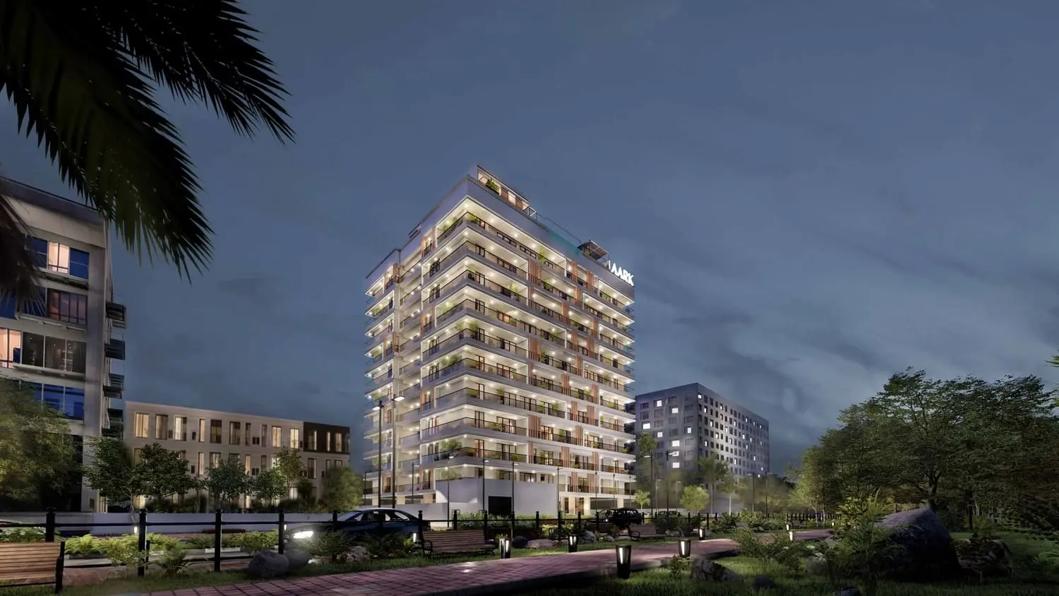 Aark Residences in Dubai Land Residence by Aark Developers - Exterior Image 3