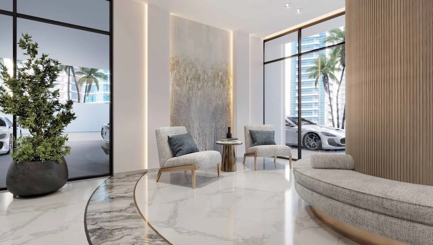 Aark Residences in Dubai Land Residence by Aark Developers - Lobby Image 3