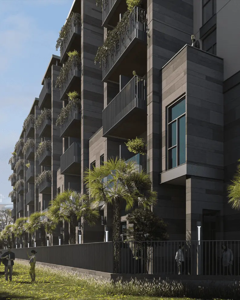 Rukan Residences in Dubai Land Residence by Continental Investments - Exterior Image 2