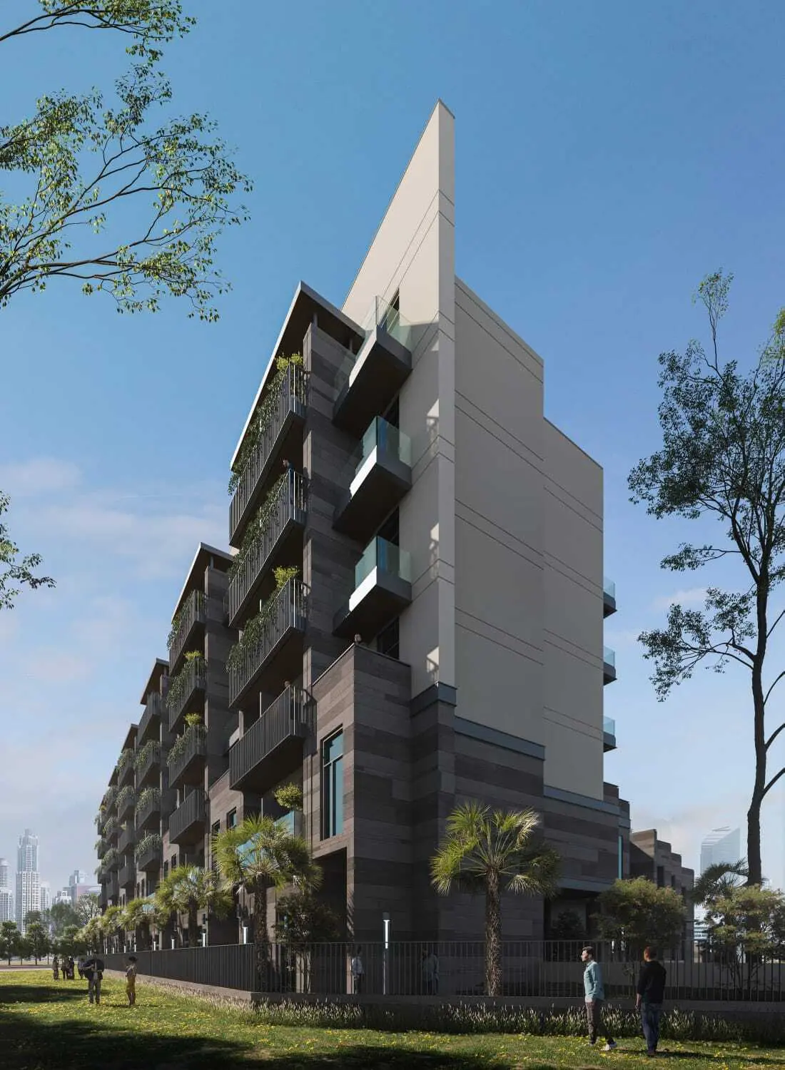 Rukan Residences in Dubai Land Residence by Continental Investments - Exterior Image 3
