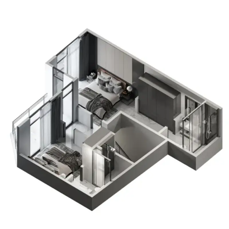 2 bedroom