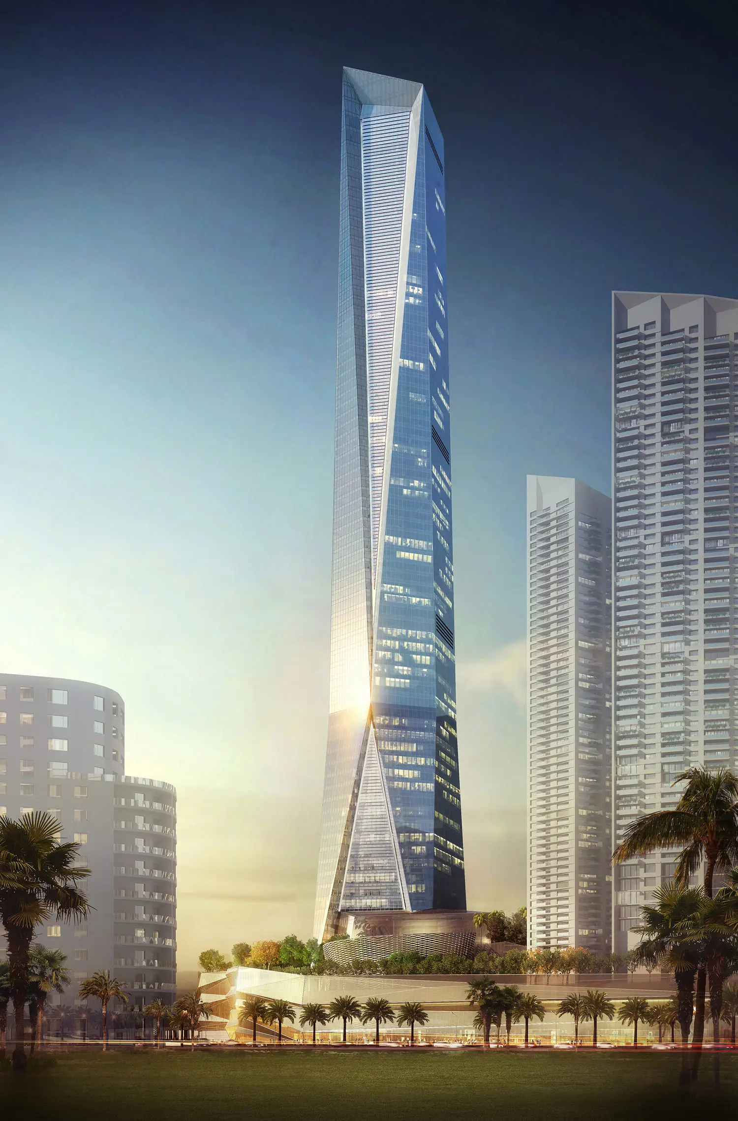 Uptown Tower in Jumeirah Heights by DMCC (part of ICD) - Exterior Image 6
