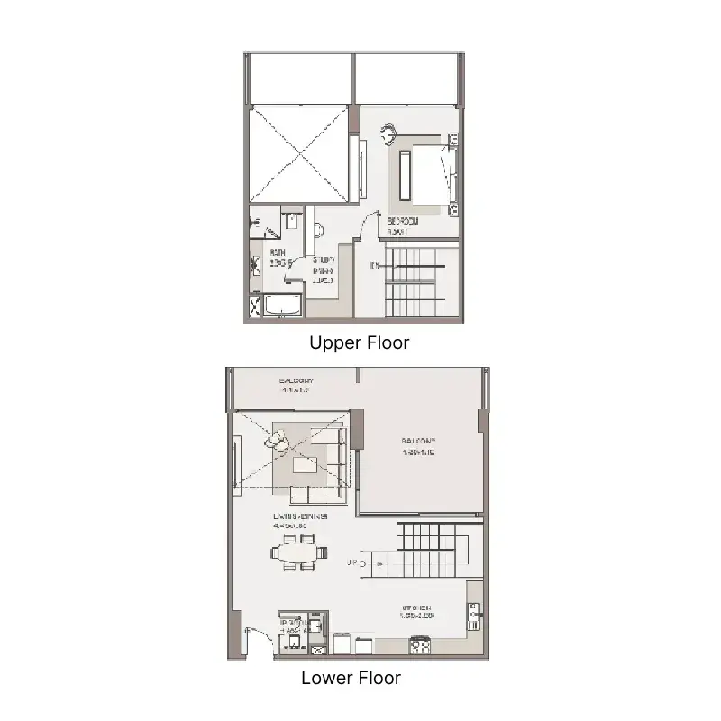 1 Bedroom duplex - Haven Living