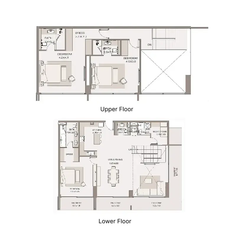 3 Bedrooms duplex - Haven Living