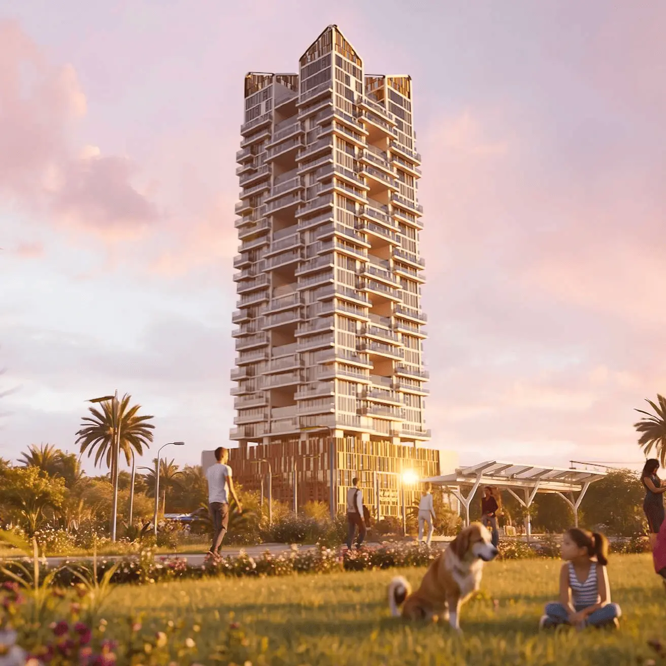 Gharbi 2 Residences in Jumeirah Village Circle (JVC) by Rabdan Developments - Exterior Image 1