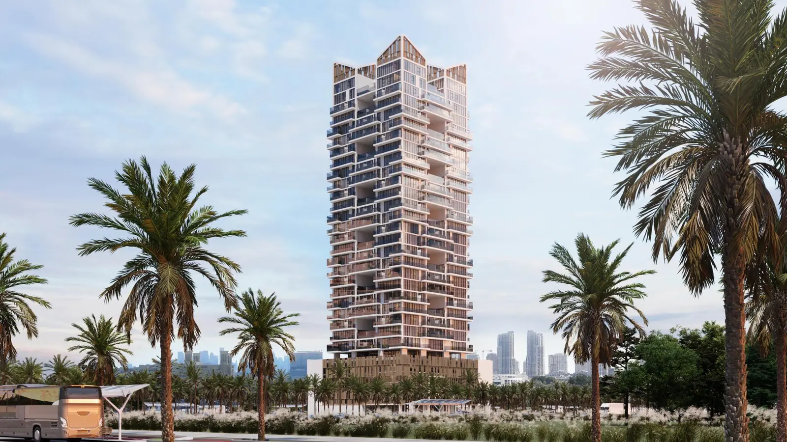 Gharbi 2 Residences in Jumeirah Village Circle (JVC) by Rabdan Developments - Exterior Image 2