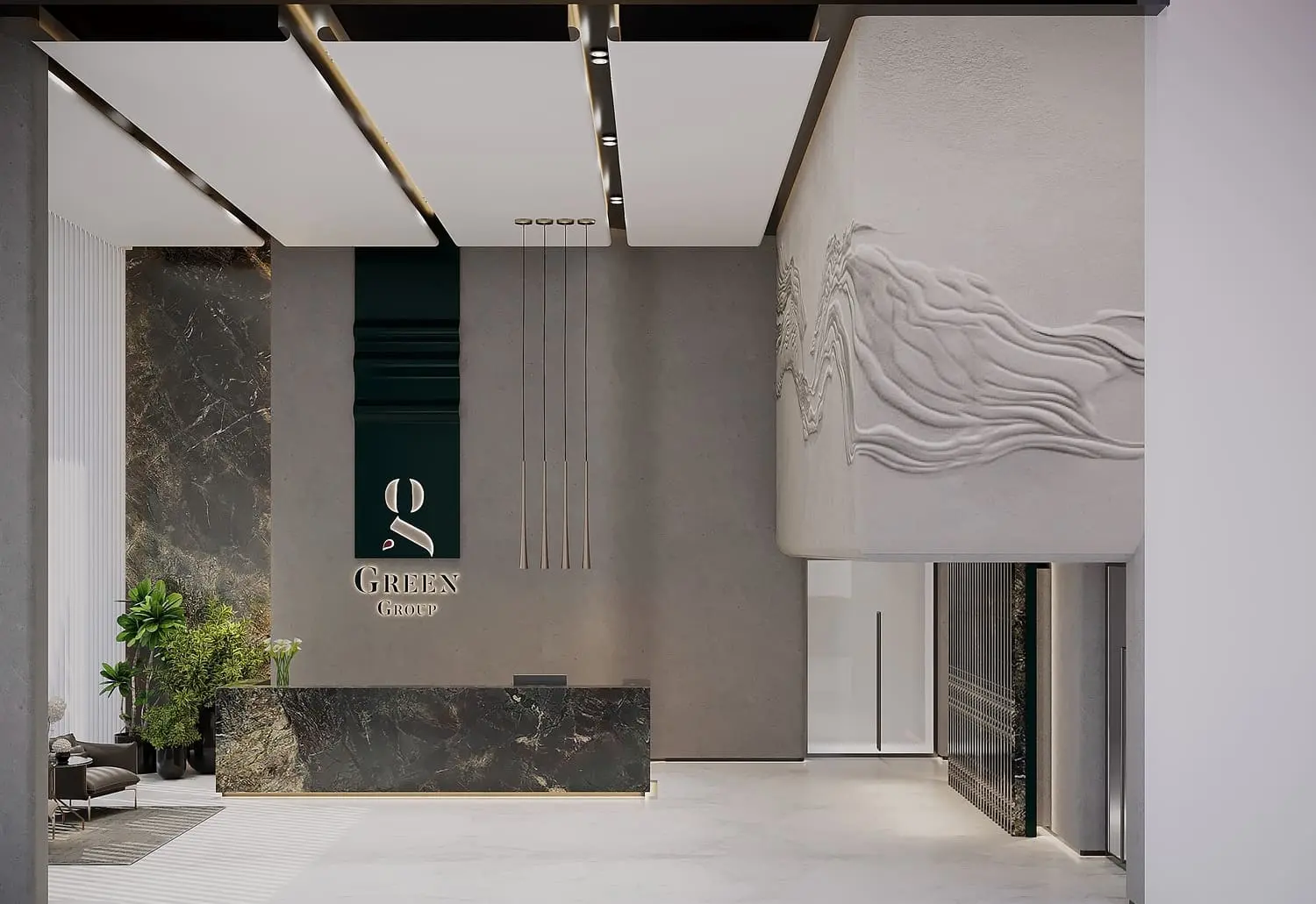 The Autograph i Series Residence in Jumeirah Village Circle (JVC) by Green Group - Lobby Image 1