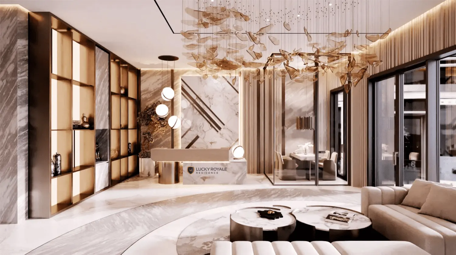 Lucky Royale Residence in Jumeirah Village Circle (JVC) by Lucky Aeon - Lobby Image 1