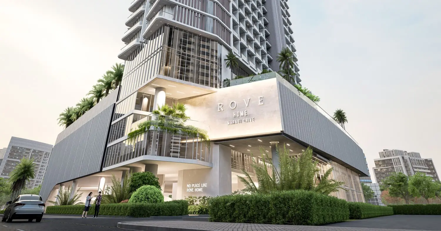 Rove Home Marasi Drive in Business Bay by Irth Development - Exterior Image 3