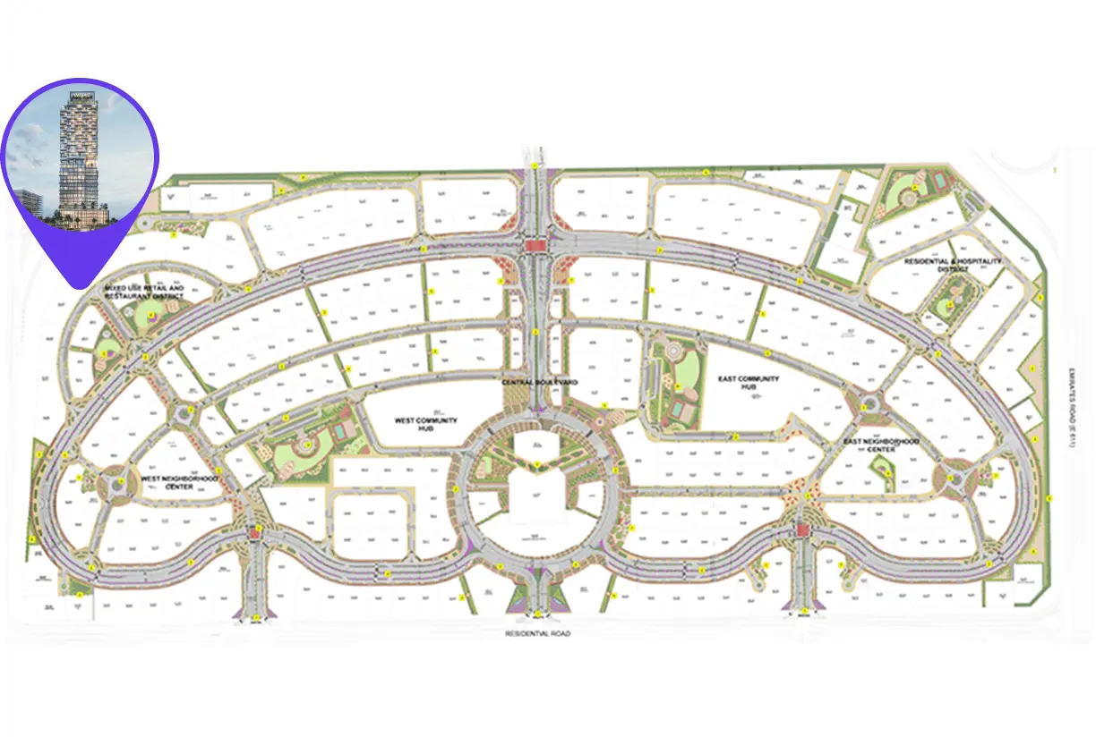 Cove Boulevard master plan