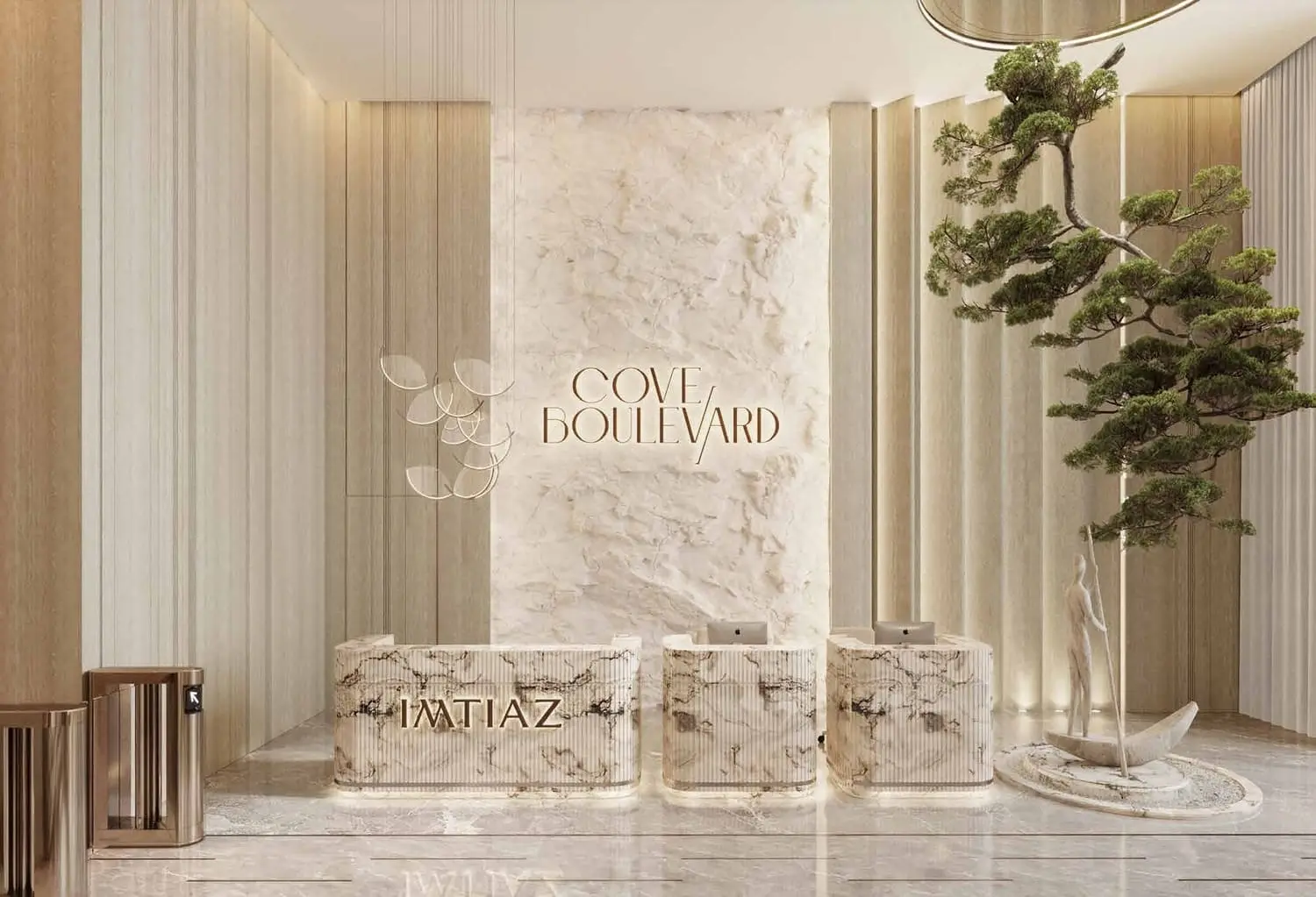 Cove Boulevard in Dubai Land Residence by Imtiaz Development - Lobby Image 1