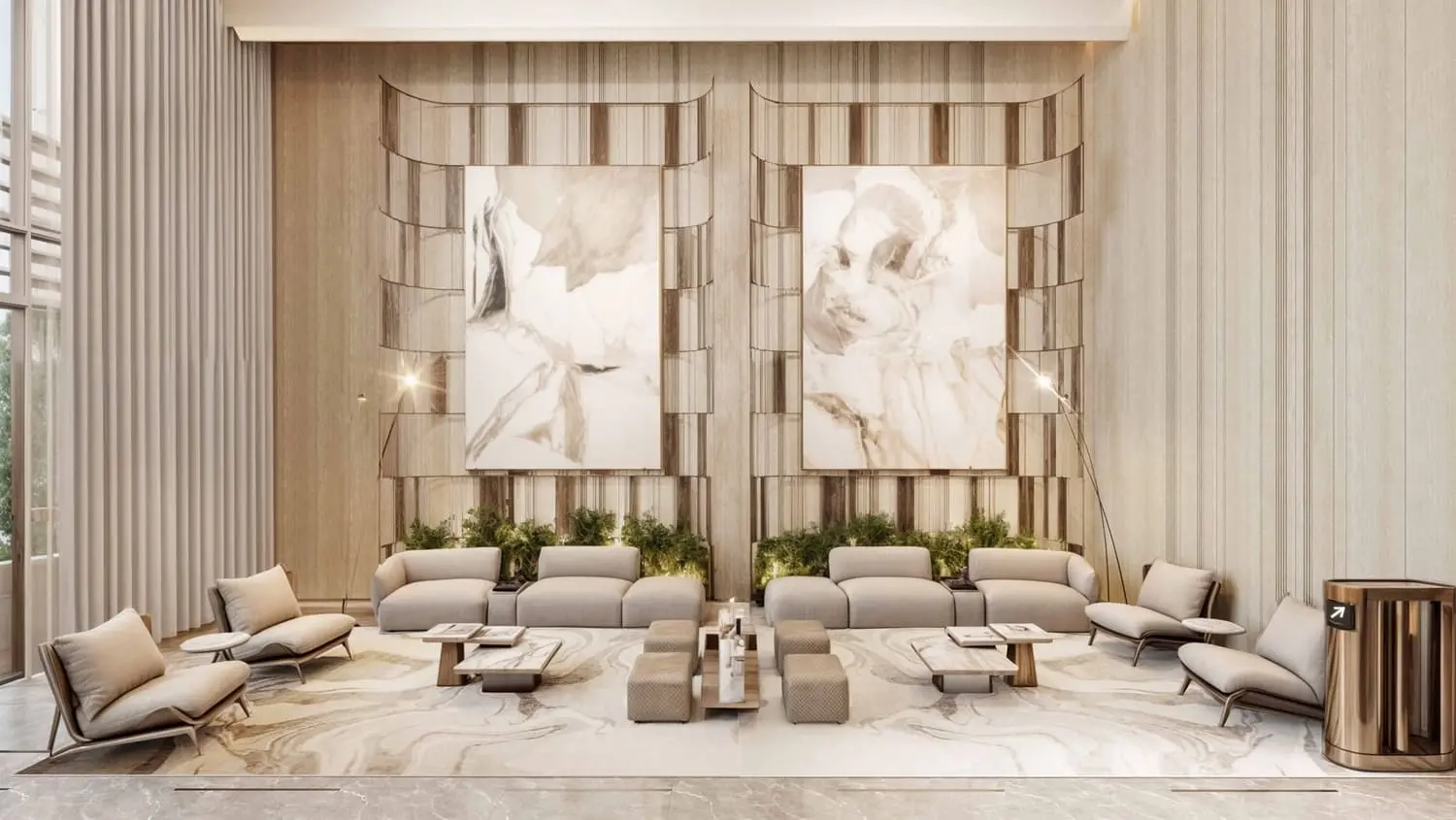 Cove Boulevard in Dubai Land Residence by Imtiaz Development - Lobby Image 2
