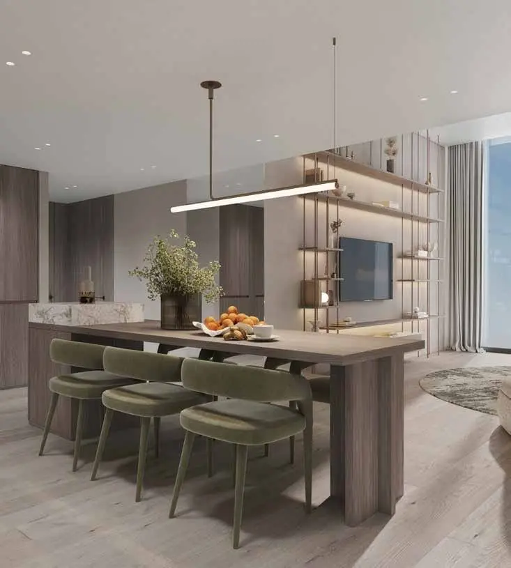 Cove Boulevard in Dubai Land Residence by Imtiaz Development - Interior Image 3